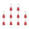 1-10pcs Rope Buckle Tightener Heavy Duty Pulley Ratchet Hanger Adjustable Cord Adjuster Fastener Windproof for Awning Canopy
