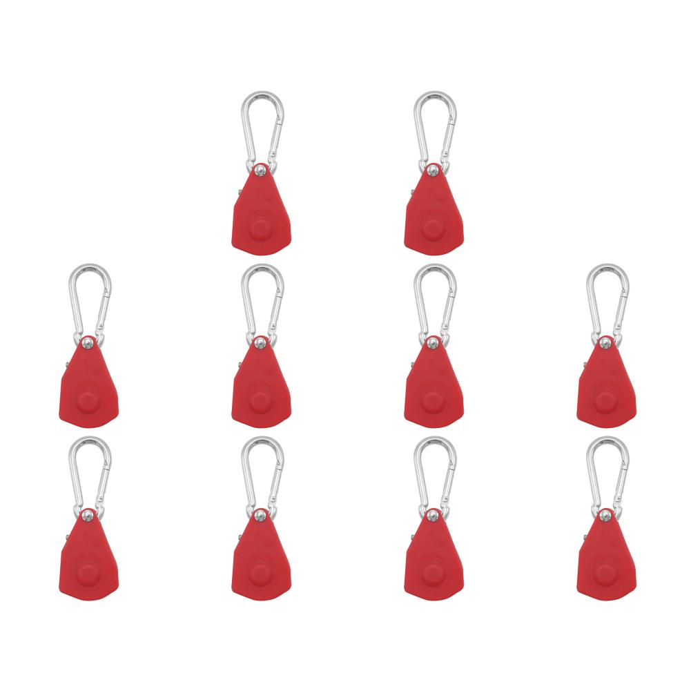 1-10pcs Rope Buckle Tightener Heavy Duty Pulley Ratchet Hanger Adjustable Cord Adjuster Fastener Windproof for Awning Canopy
