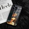 Husă de telefon Phantom Of The Opera Pentru IPhone 17 Air 16 E Pro Max 15 14 13 Mini 12 Pro 11 Max Plus Capac Negru din Sticlă
