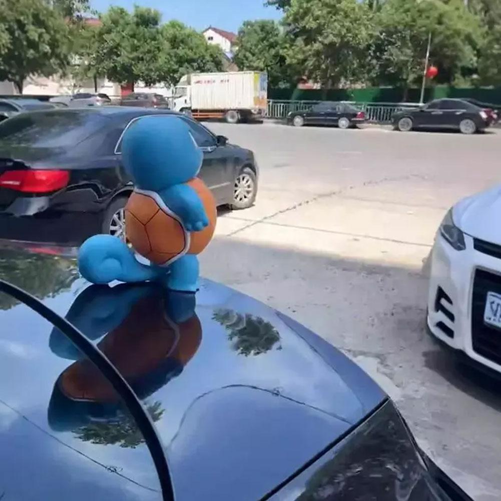 Spray Water Jenny Auto Kids Toys Cute Model Toys Squirtle Orname Cartoon Creative Wireless Control Exterior Decoration Pendant