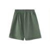 Li Ning CF Su Embroidered Letter Loose Drawstring Shorts Men Shorts Gray-Green AKSR669-4