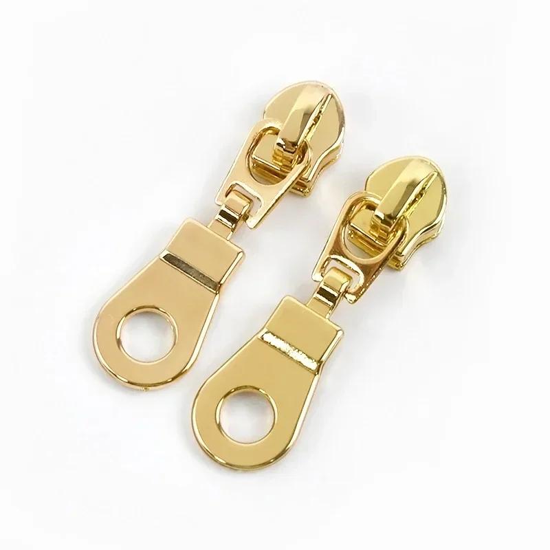 5-30Pcs Meetee 5# Nylon Zipper Sliders for Bags Garment Decor Zippers Puller Tents Home Textiles Zip Repair Sewing Accessories