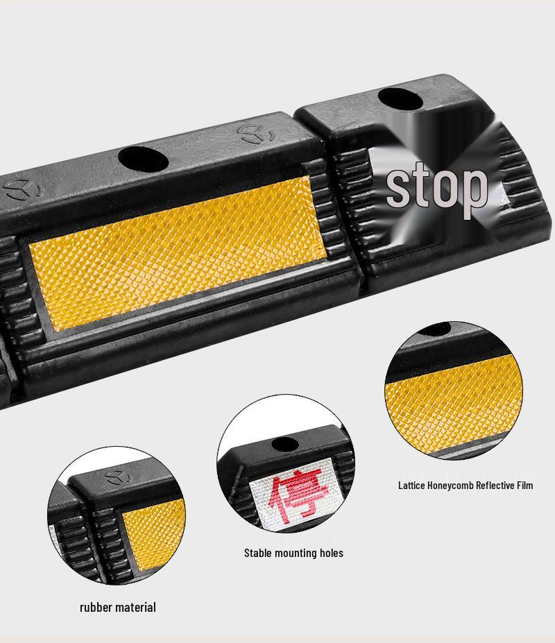 Solid Thickened Anti-Collision Parking Stopper