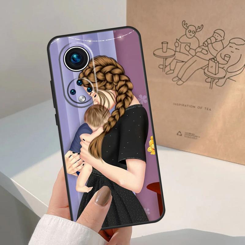

Baby Mom MUM MOTHER Girl Queen For Honor Magic 8 Pro 5 6 7 Lite Case For Honor Win RT 200 400 50 70 90 X8b X9a X9b X9c X9d Honor Magic6 Pro