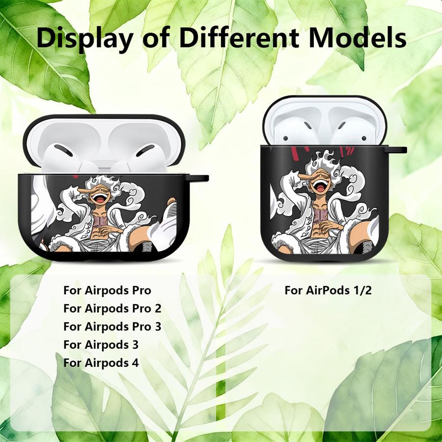 Cartoon One Piece Luffy Earphone Cases Cover Case For Airpods Pro 3 4 Pro3 2 Pro2 1