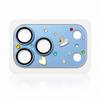 Diamond 3D Heart Glass Cell Phone Camera Protector Clear HD Anti Scratch Cell Phone Lens Film Full Cover for iPhone18 Pro Max 4