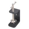 Adjustable Iron U Type Clamp Featuring Rubber Padded Jaw And Double 1/4inch Screw Holes For Photography Setups