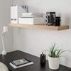 IKEA LACK: Wall shelf 110x26 cm, white stained oak finish (504.182.13)