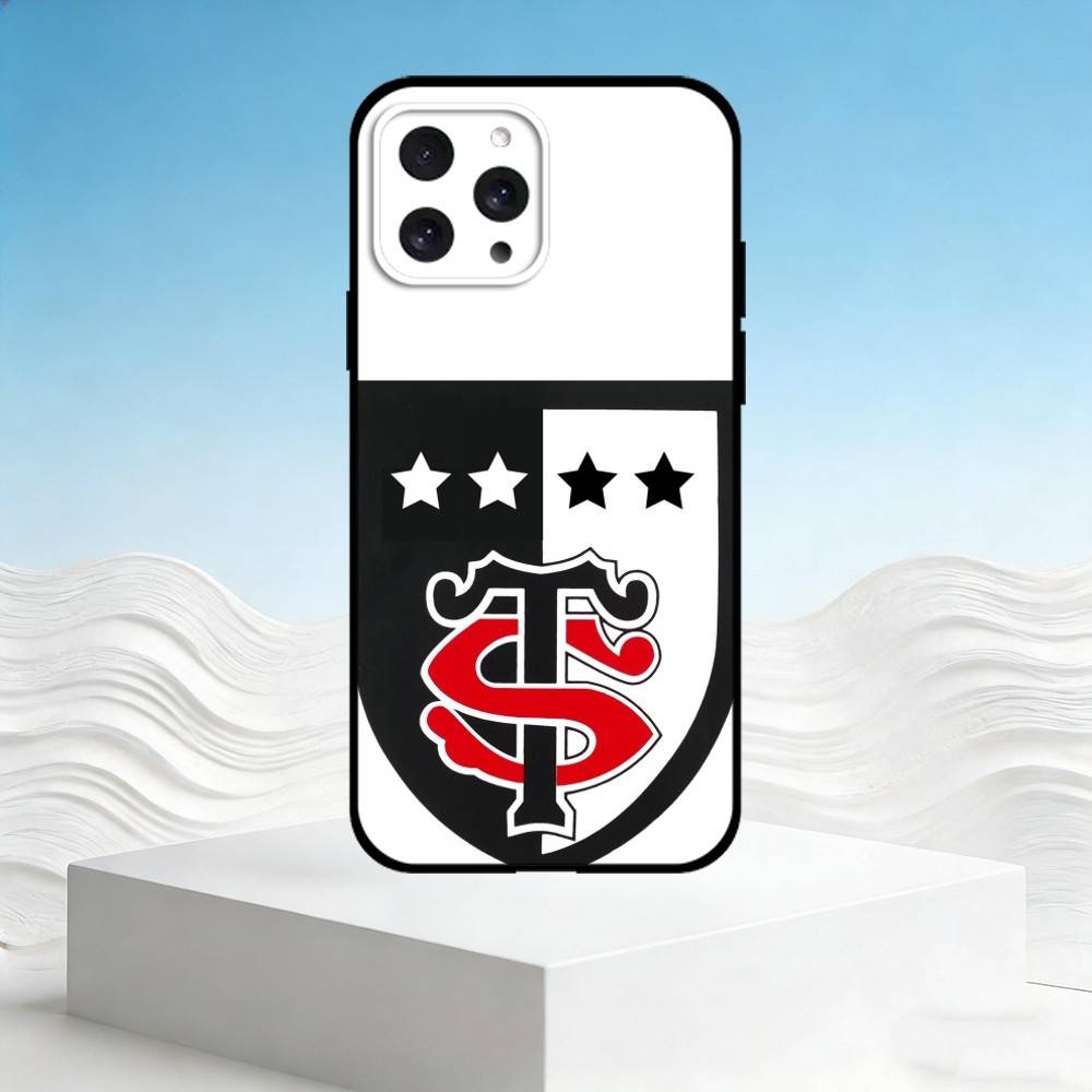 

S-Stade-Toulousain Phone Case For iPhone 17,16,15,14,13,12,11 Plus,Pro Max,SE4Soft Silicone Black Cover iPhoneXSMAX