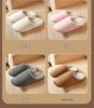 In Stock: Soft Suede Cotton Slippers - Silent Home Comfort, Velvet Lined for Men & Women, Japanese and Korean Style
