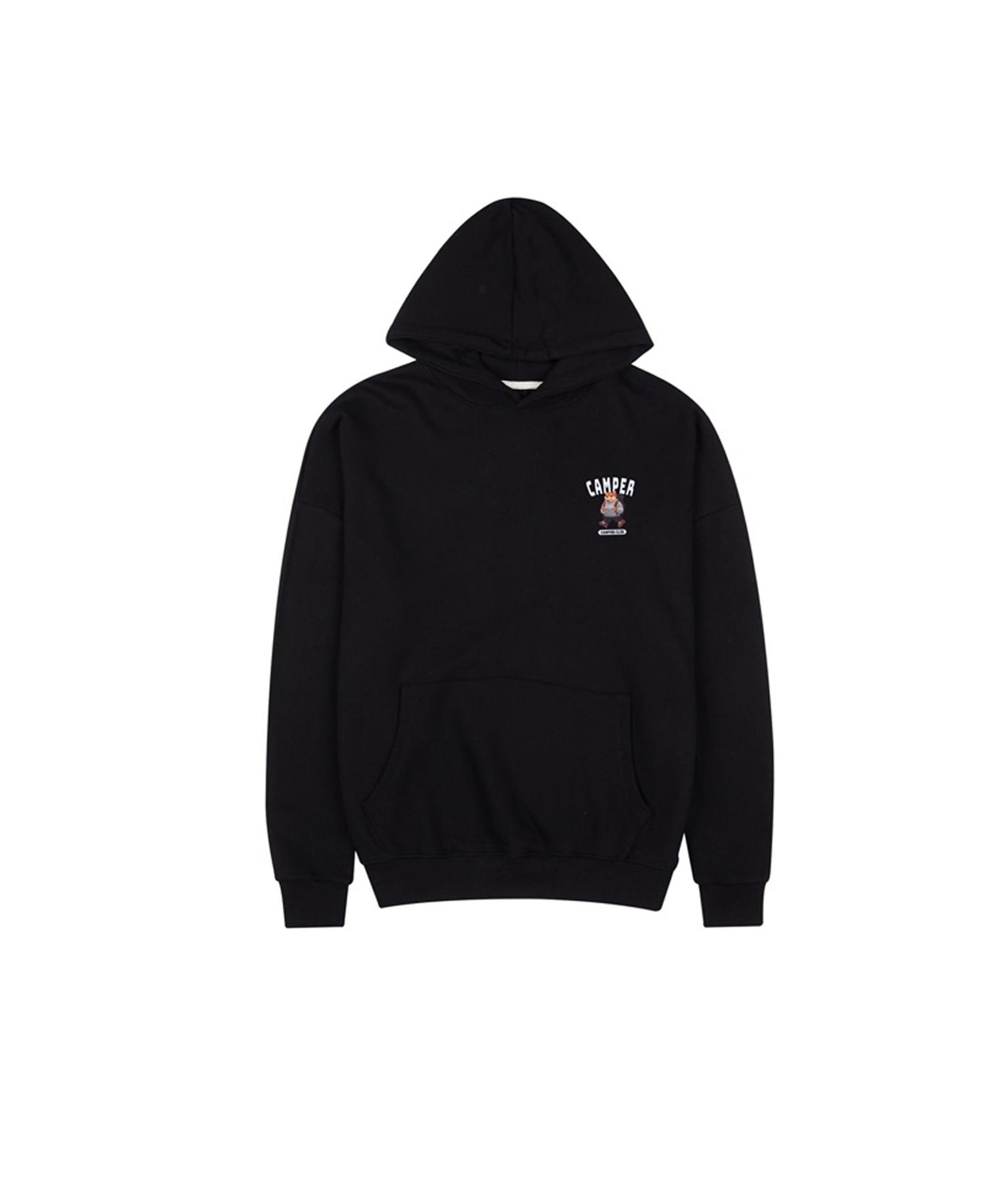Cream Soda Lab Lab Camping Club Small Logo Hoodie Black M