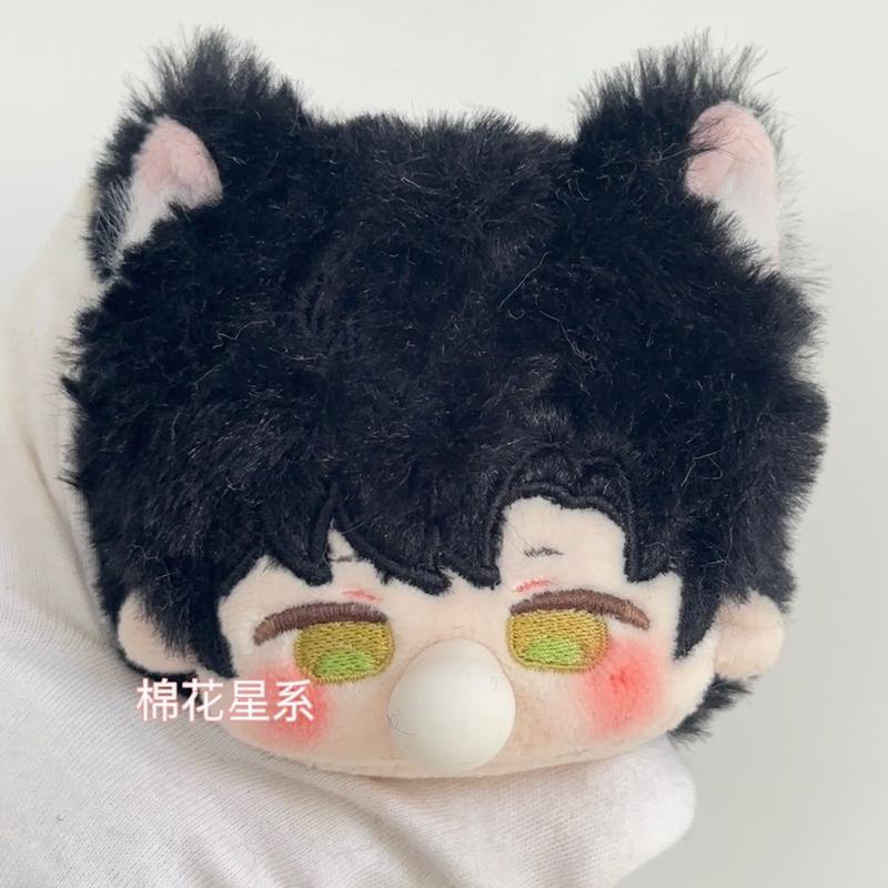 Spit Bubble Doll Pendant Plush Love and Deep Space Anime Figure Character Keychain Stress Relief Figurines Bag Keyring Prndent