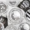 Disco Ball Theme Party Disposable Tableware Paper Plate Cup Napkins Wedding 70s Birthday Party Decoration Bachelorette Supplies