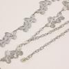 Fashion Floral Butterfly Metal Waist Chain For Women Spring