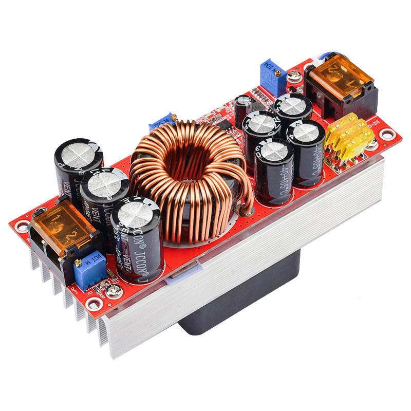 1800W 40A Adjustable Boost Converter Module, Constant Voltage & Current DC-DC.