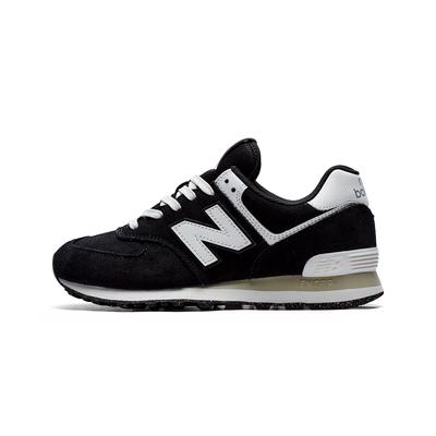 574 Black White Unisex Sneakers U574YCE