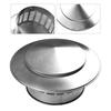 75-200mm Stainles Steel Chimney Cap Exterior Wall Air Outlet Roof Pipe Exhaust Hood For Ventilation Duct Outlet Roof Chimney Cap