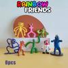 Buntes Roblox Rainbow Friends Figurenset für Kinder, 8-teiliges Modell-Dekorationspuppen