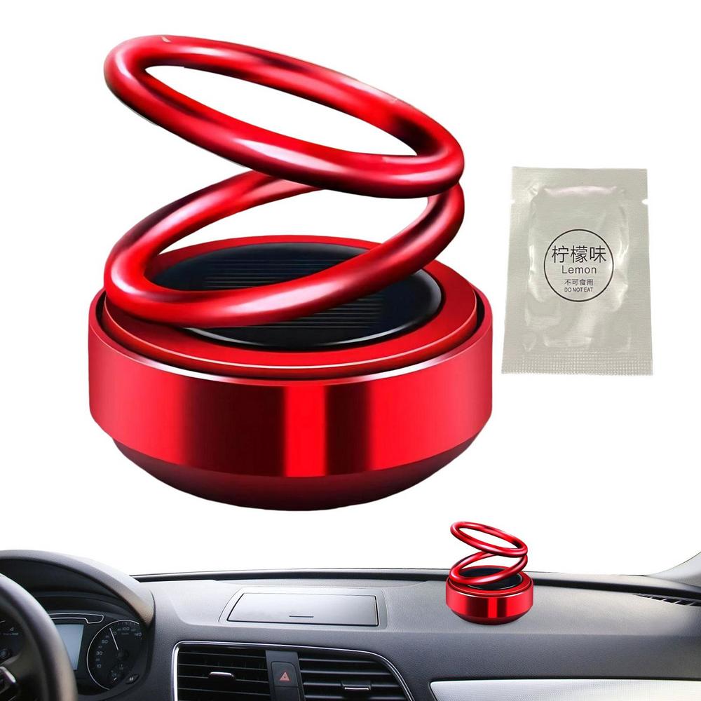 Car Air Fresheners Auto Rotating Air Freshener Vehicle Double Ring Car Decorations Accessories Diffuser For Car Home