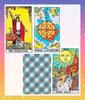 Pages Japanese Manual Tarot Cards Weighted Version Rider Beginner Beginner Standard Lulucouture [67 Included] [genuine Product]