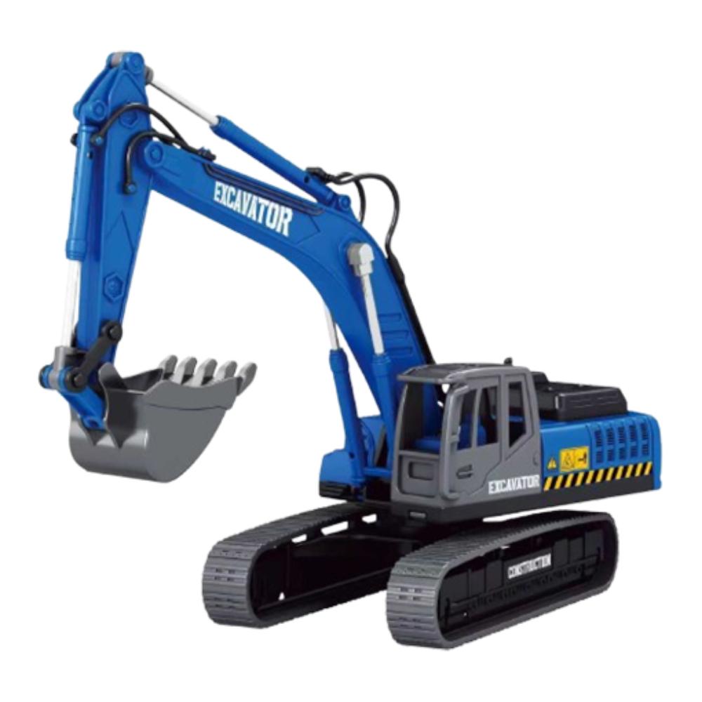 Rotatable Inertial Engineering Vehicle Flexible Joints Forklift Car Model  Kids Toy