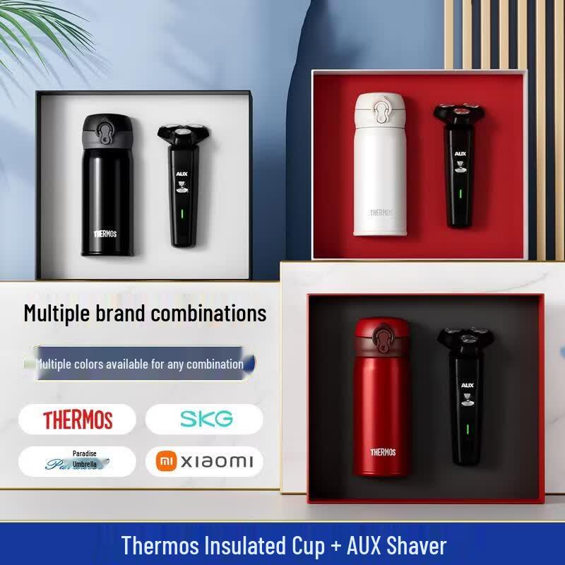 THERMOS Insulated Bottle & Razor Gift Set