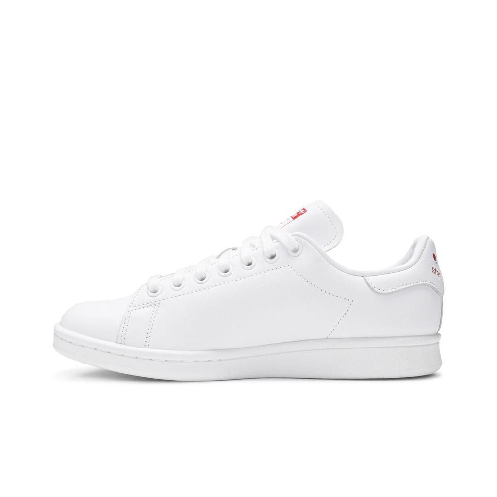 Adidas Womens Stan Smith 'Valentine's Day' (women's sizes) Footwear White / Active Red / Footwear White Skate Shoes G27893