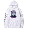 2023 Autumn-Winter Anime Fashion Unisex Hooded Pullover Sweatshirt - Cartoon Style, Plus Size