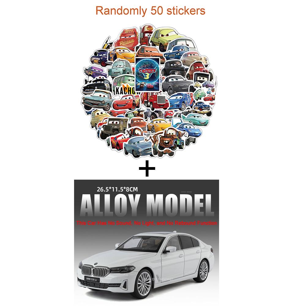 1:18 Scale 5 Series 530Li Toys Models Cars Alloy Diecast Rubber Tires Vehicle Removable Roof Miniature Car for Table Decoration