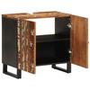 VidaXL Sink Cabinet, Vanity Unit with 2 Compartments and Legs, Under Sink Cabinet with Bathroom Storage, 351988