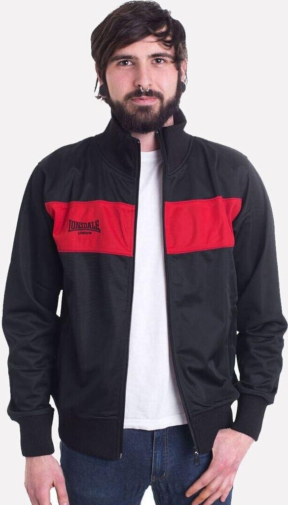 Зимняя куртка Lonsdale Trainingsjacke 'ALNWICK' schwarz rot 111302