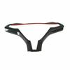 For Tesla Model X and Model S 2016 2017 2018    ABS Carbon Fiber Inner Car Steering Wheel Cover Trim Frame Decor