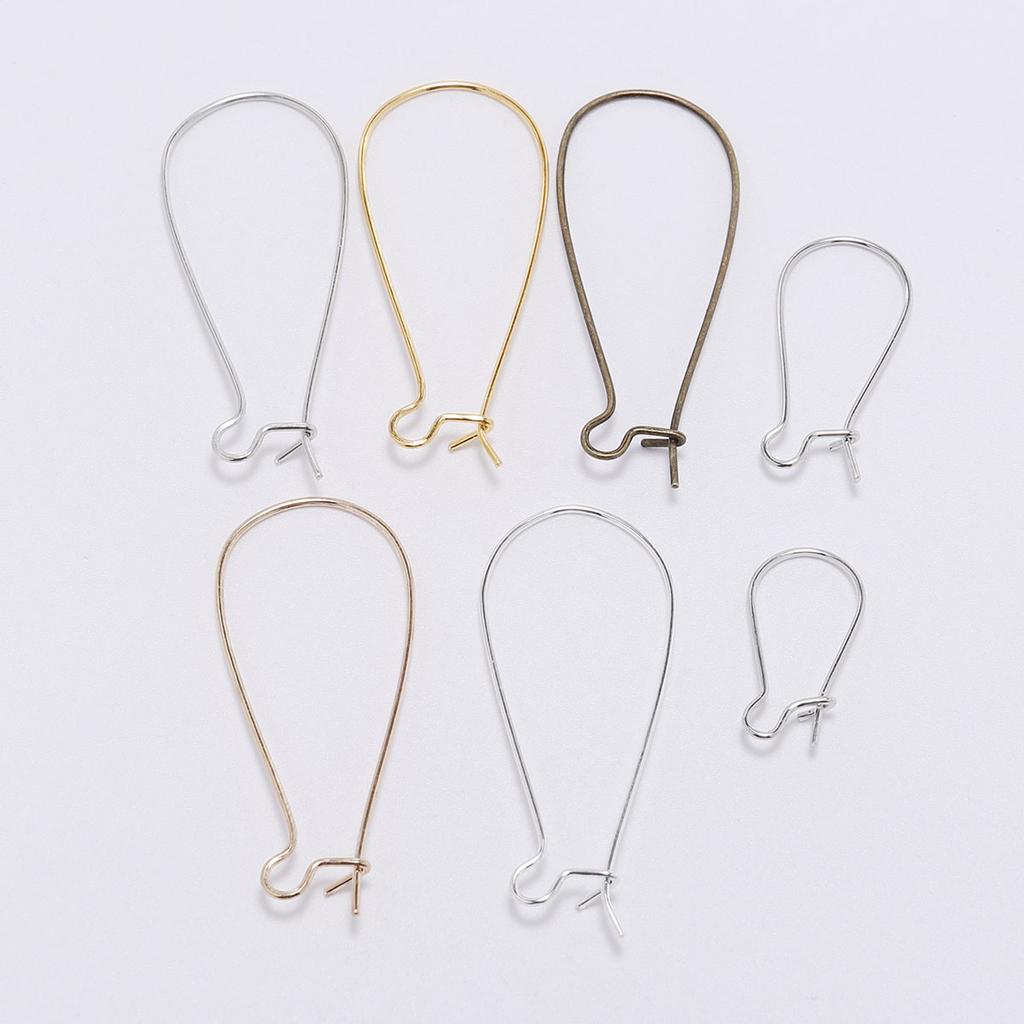 50pcs/lot 18-38 mm Gold Bronze French Lever Earring hooks Earring hooks Earring Ear Wires Findings DIY Jewelry Making Wholesale