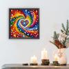 Flower 5D DIY Special Shape Crystal Partial Diamond Painting Kit Home Wall Decor