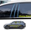 Car TPU/Glossy Mirror Pillar Post Door Trim Window Molding Cover Stickers For LYNK&CO 01 02 03 05 06 2017 2018  -2024