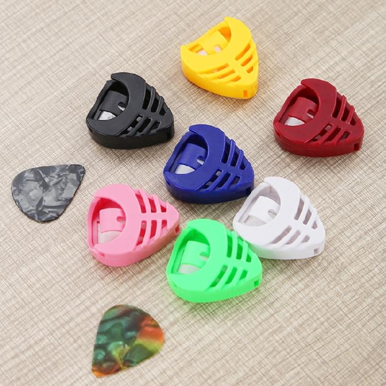6pcs Guitar Pick Storage Organizers Triangles Durability Performances Grade Pick Storage For Quick Access
