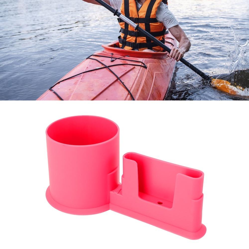 2 in 1 Paddle Board Cup Holder Plastic Paddle Board Storage Accessory Water Activities