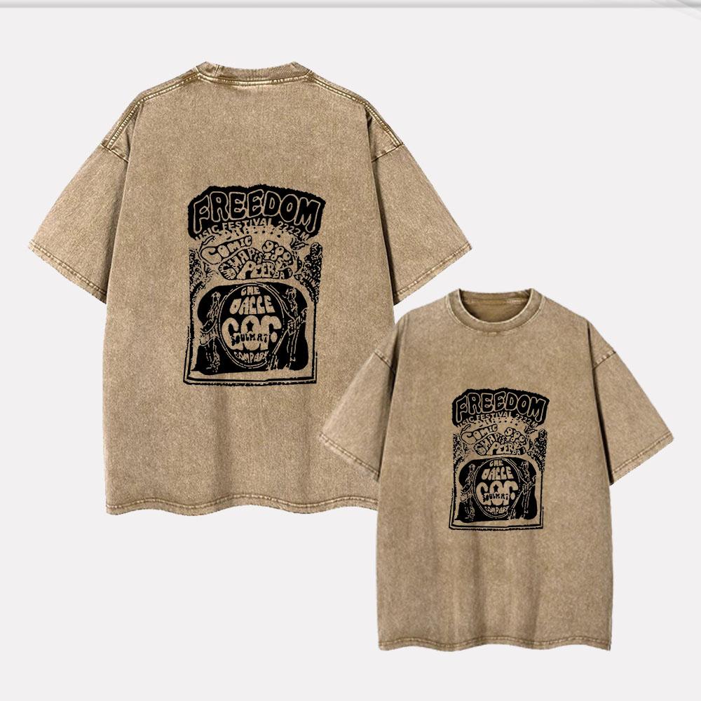 Brings Me The Horizons BMTH T Shirts Hip Hop Washed Cotton Harajuku T-Shirt Men Women Tops Streetwear Graphic Tees