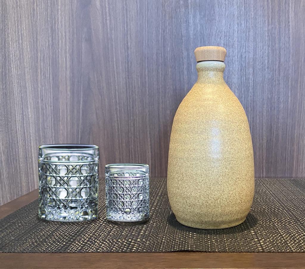 Hirota Glass [Kagome Old Glass] (Clear) 74139