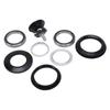 Bike Headset Bearings CNC Process Low Noise Rust Proof Road Bike Double Sealed Bearing Headset for 44‑50.6mm Frame