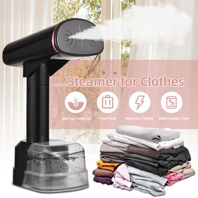 Handheld Steamer for Clothes 1500 Watts 20s Fast Heat-up Wrinkles Remover for Garments Up To