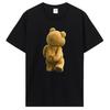 Tričko Medvídek Ted Drbající si Zadek Ležérní Top Trička Fitness Tričko Unisex Streetwear Tričko Oblečení
