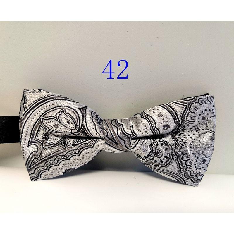 Papillon da Matrimonio da Uomo Abito a Pois Sposo Matrimonio Papillon Vestito Angolo Piatto Papillon Fibbia in Ferro Moda Business