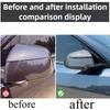 2pcs/set Carbon Fiber Shell For Tesla Model Y Rearview Mirror Cover Protective Cover Decoration Accessories New 2025
