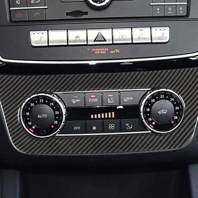 Auto Zentrale Steuerung Air Outlet Vent Dekorative Rahmen Trim Für Mercedes Benz ML GLE GL GLS Klasse W166 X166 Auto Zubehör
