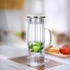 Glass Jug For Coffee, Tea, Hot, Heat-Resistant, Juice, Cold Water 1.2L
