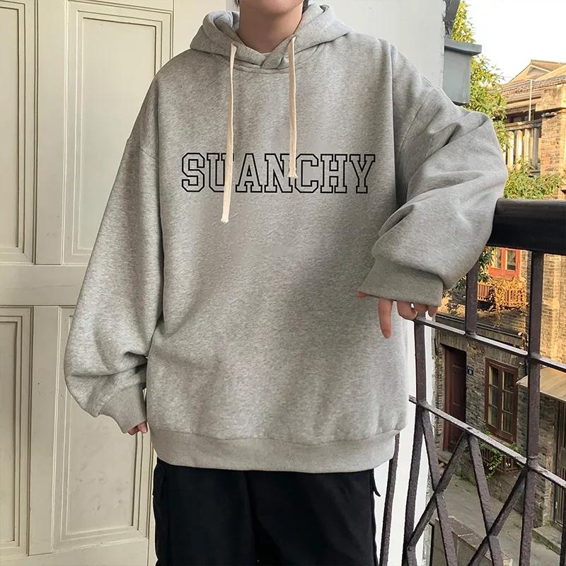 

Funny Men s Oversized Hoodie Black 5XL Hoodies with Hat Oversize for Men Letters Print Man Casual Wear Hoody Male Sweatshirt XL
