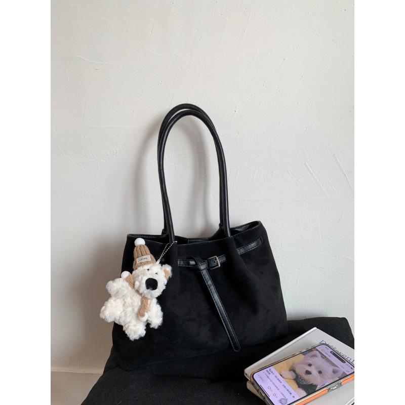 Retro Bag, Large-capacity Bag, Commuter Single-shoulder Bag, Ladies' Hand-held Boston Bag