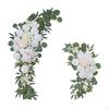 Artificial Flower Swag, Wall Swag Backdrop, Wedding Arch, Front Door Flowers