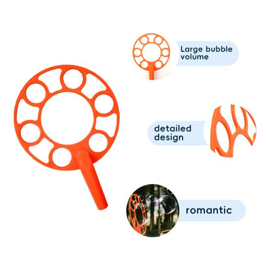 Bubble Machine Blowing Bubble Tool Bubble Wand Reusable Soap Bubble Blower Toy Outdoor Fun Toys for Kids
